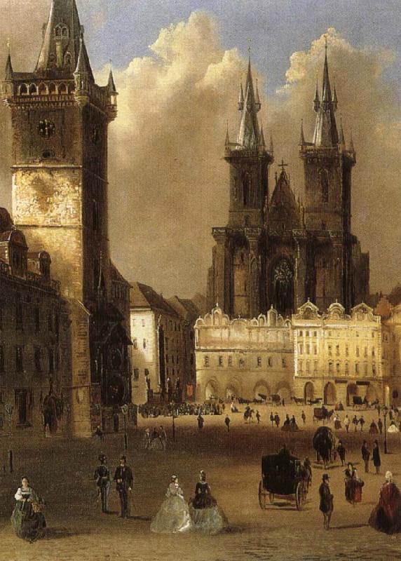 Samuel Lovett Waldo Prague France oil painting art